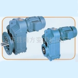 F series reducer, transmission spiral bevel gear reducer